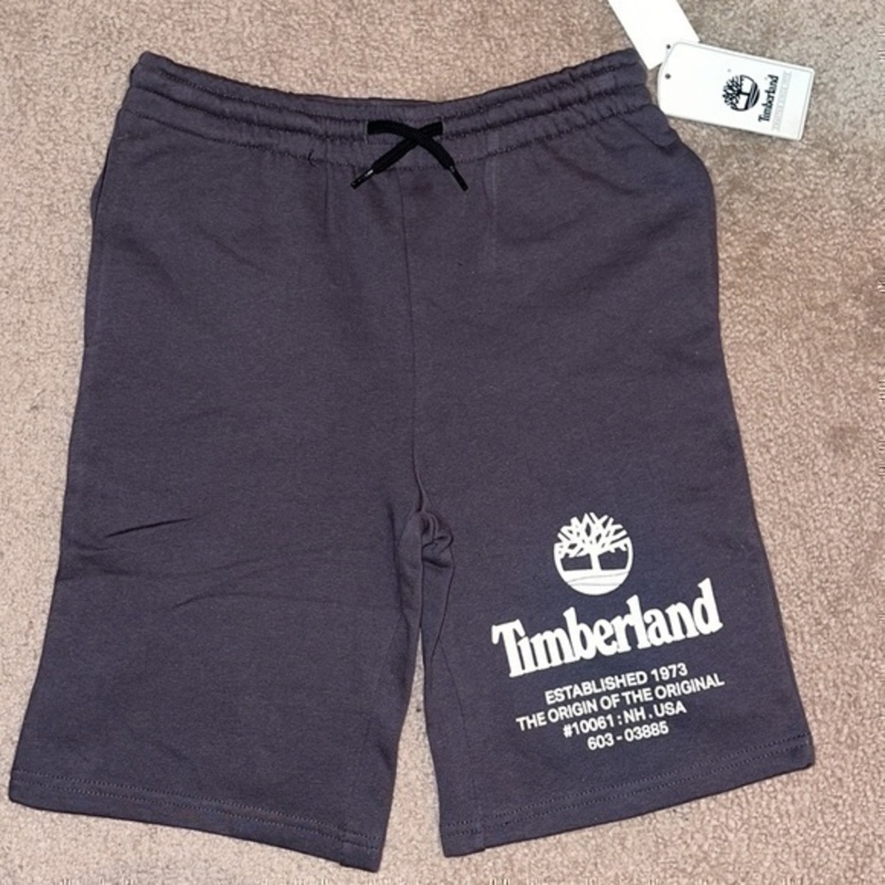 JUNIORS M (10/12) TIMBERLAND GREY SWEAT SHORTS❗️